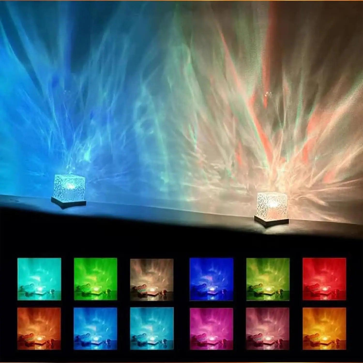 Aurora Wave Projector Lamp