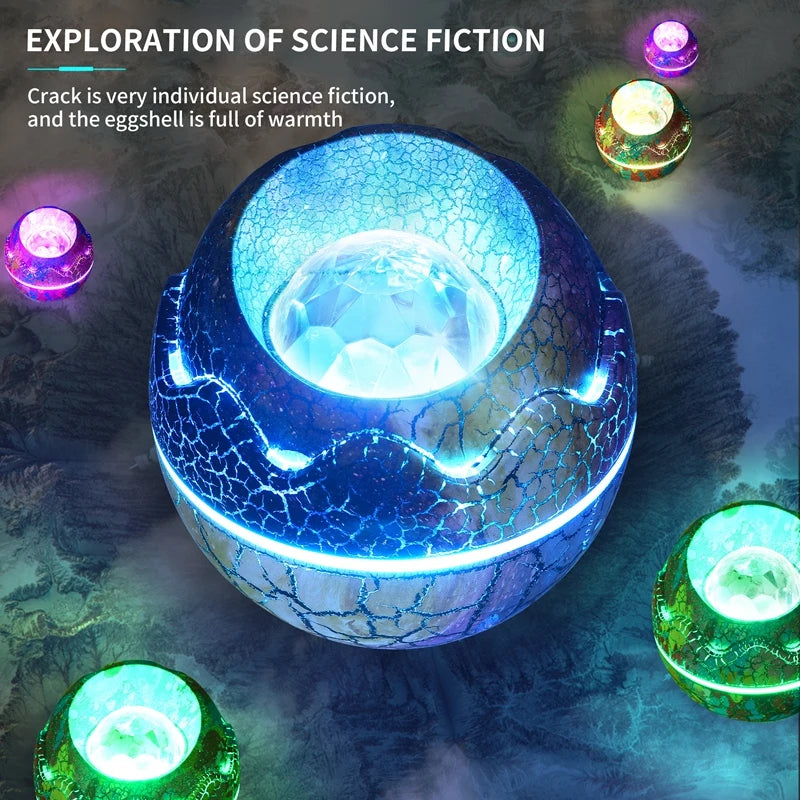 Dinosaur Egg Projector with Bluetooth speaker